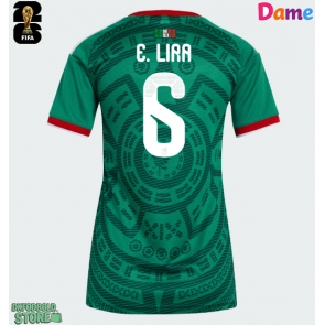 Mexico Erik Lira #6 Replika Hjemmebanetrøje Dame VM 2026 Kortærmet